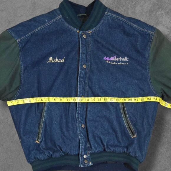 Vintage Wear Guard Insulated 90s Jacket Bietek Productions Ice Shows Large - Picture 10 of 10